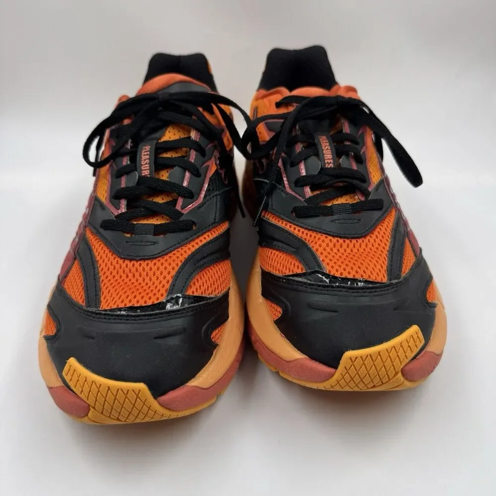 Pleasures x Puma Velophasis Layers Astro Red Sneaker Shoes 393301-02 Men 10.5